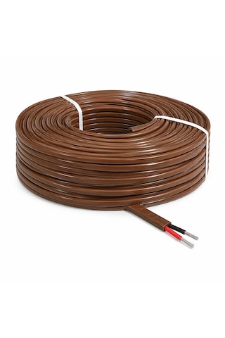 Marinox Marin Yassı Kordon Kalaylı Tekne Ve Yat Elektrik Kablosu 3x2,5 Mm² Deniz Tipi Esnek Kablo Kahverengi