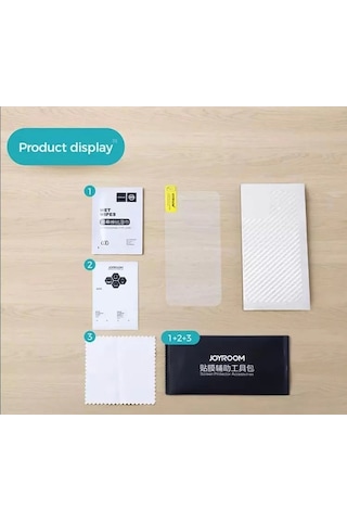 Joyroom Apple Uyumlu iPhone 14 13 Pro Hd Temperli Cam Ekran Koruyucu