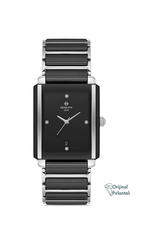 Hislon Cl215s-04ss Classic Erkek Kol Saati Siyah