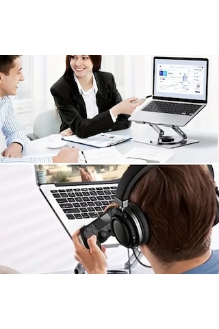 Buffer 360 Derece Dönebilen Hava Aldıran Laptop Standı