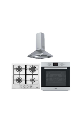 Franke FSL 82 H XS - FHNL 604 4G X E - FDL 6165 XS Inox Ankastre Set