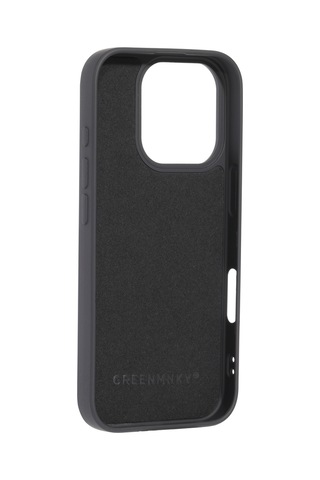 Apple Uyumlu iPhone Gm Blackcase 14 Magsafe Özellikli Geri Dönüşüm Siyah Kılıf
