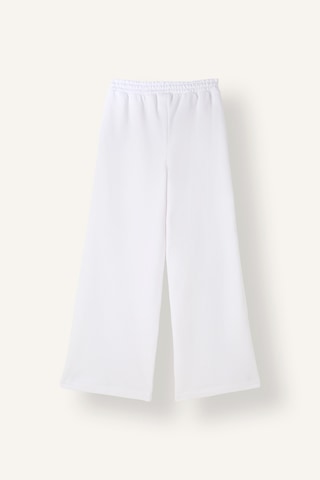 Defacto Wide Leg Kontrast Şeritli Eşofman Altı Kız Çocuk I3479a826wnwt79 Beyaz-wt79