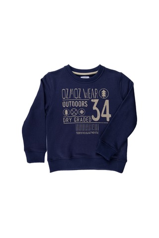 Organik Erkek Çocuk Sweat - Spencer 001 Lacivert