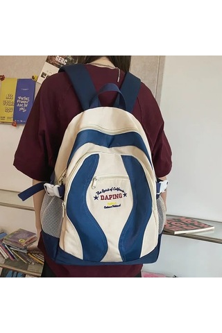 Okul Çantaları Kadın Sırt Çantası Moda Unisex Laptop Çantaları Çok Renkli