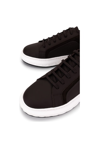 Tamer Tanca Erkek Hakiki Deri Kahverengi Sneakers & Spor Ayakkabı 1203 277 Erk Ayk Sk26-27 Kahve Met
