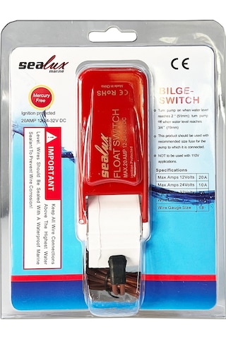 Sealux Sintine Otomatiği Sintine Flatörü Sintine Şamandıra 12-24V