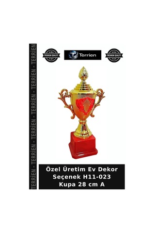 Özel Üretim Ev Dekor Seçenek H11-023 Kupa 28 Cm A