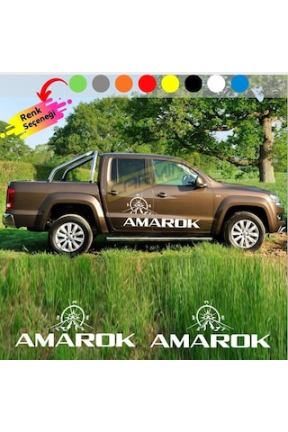 Volksvagen Amarok Pusula Off Road Oto Sticker Set