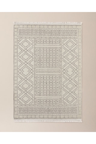 Madame Coco Foison Halı - Krem - 120x180 Cm 8684427023365 Ekru 120 X 180 Krem
