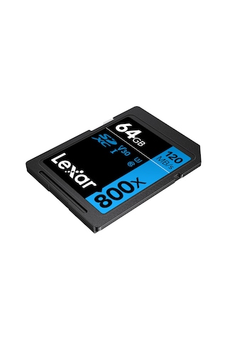 Lexar BLUE Series 64 GB High-Performance 800x UHS-I SDXC Hafıza Kartı