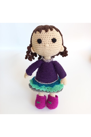 Atölye Bigi Amigurumi Bebek Bb10n Kız Bebek