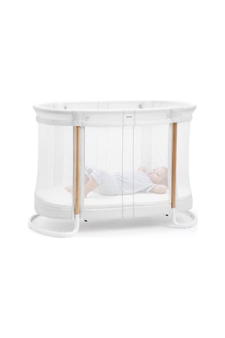 Bebeğimolacak Babybjörn Crib Iki Katlı Bebek Beşiği / Beyaz Çok Renkli