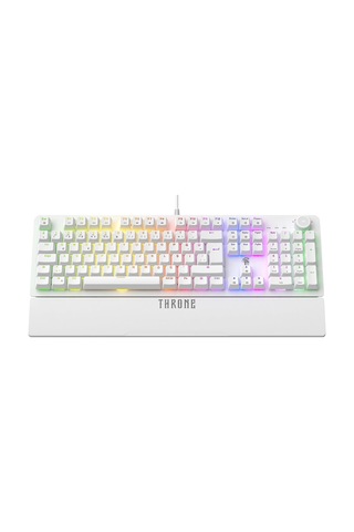 Lumina K1 Chromatic Argb Işıklandırma - Makro Yazılımlı - Red Switch - Bilek Destekli Mekanik Klavye