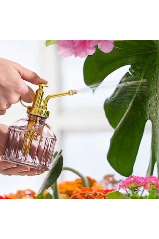 Perotti Vintage Cam Bitki Sulama Şişesi 250 ML Mor