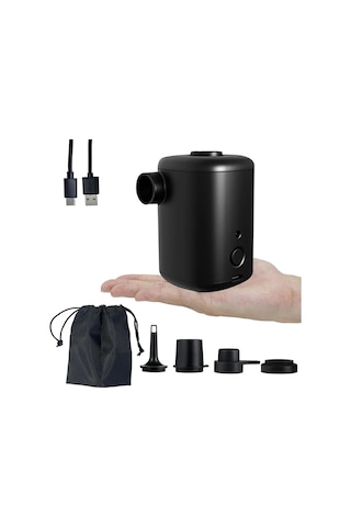 Padalink Taşınabilir Şişirme Pompası - 3000mah Batarya, 300l/dk Hız, 40 Dakika Çalışma Süresi