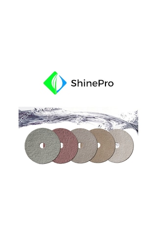 Shinepro™ Beton, Mermer Cila Bakım ve Parlatma Pedi 17 Inç 43 Cm 400