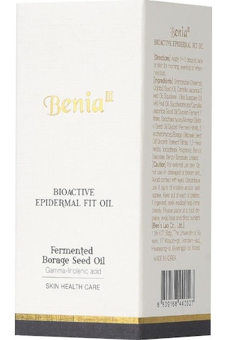Benia3 Bioactive Epidermal Fit Oil 30 ML