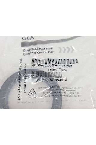 Gea 0004-2982-750 Sızdırmazlık Contası