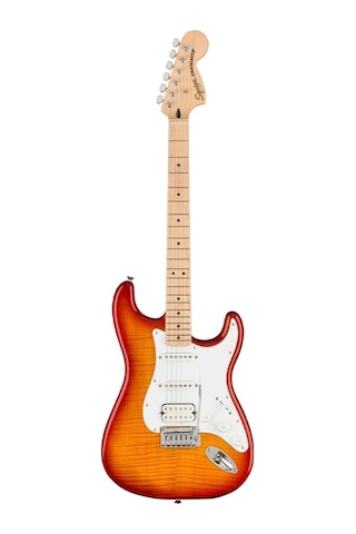 Squier Affinity Stratocaster Fmt Hss Akçaağaç Klavye Sienna Sunburst Elektro Gitar 0378152547