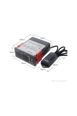 Stc-3028 Isı Ve Nem Ölçer Termostat Çift Ekran 220V N11.3810