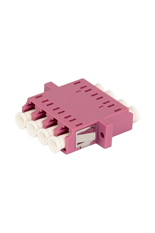 Alfafonet Lc/pc Quad Multimode Om4 Fiber Optik Adaptör 1 Paket - 25 Adet