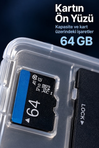 Micro Sd Kart Ve Sd Adaptör Seti Tkndy-bsva4969