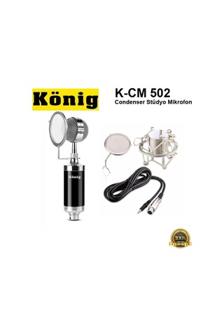 König K-Cm 502 Condenser Stüdyo Mikrofonu