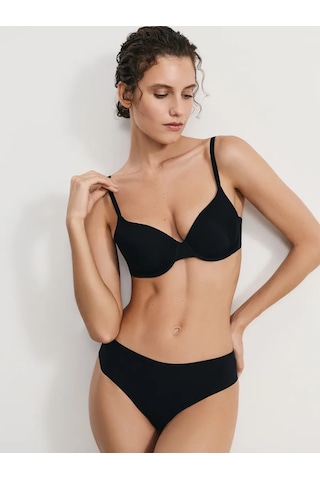Zarına Mikrofiber Destekli Korse Tipi Sütyen 466695716 Siyah