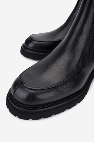 Rossi Erkek Hakiki Deri Siyah Casual Bot 668 1207p Erk Bot Sk25-26 Nero Siyah