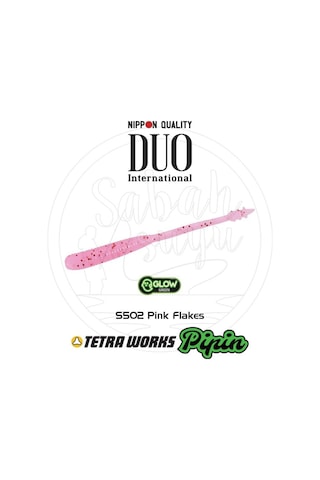 Duo Tetra Works Pipin Lrf Silikon 45Mm. S502 Pink Flakes