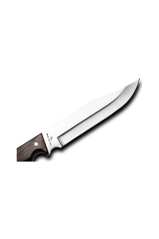 Bora 416 W Büyük Jungle Wenge Saplı Bıçak Kahverengi - Gümüş