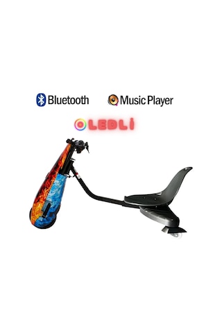 Citymate Drift Car Elektrikli Kaykay Bluetooth Dirift Kar Hoverboard Scooter + Koruma Ekipmanı D10
