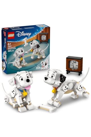 LEGO® ǀ Disney Lucky ve Penny 101 Dalmaçyalı Köpek Yavruları 43271 - 6 Yaş ve Üzeri Çocuklar için Yaratıcı Oyuncak Yapım Seti (268 Parça)