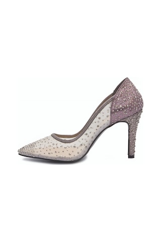Gedikpaşalı 9K End 5166 Platin Bayan Ayakkabı Abiye (343305080) 37 Platin