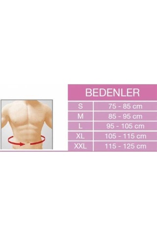 Megakardeşler Yün Bel Korsesi Çırtlı Kahverengi