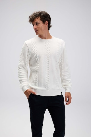 Ellesse Erkek Sweat Em623-of Beyaz BEYAZ