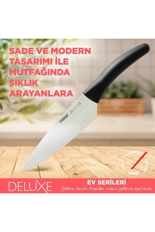 Pirge Deluxe S Ef Et Bıc Ağı - 18 Cm Siyah