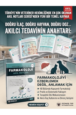 Veteriner Hekimliği Farmakoloji Akıl Notları