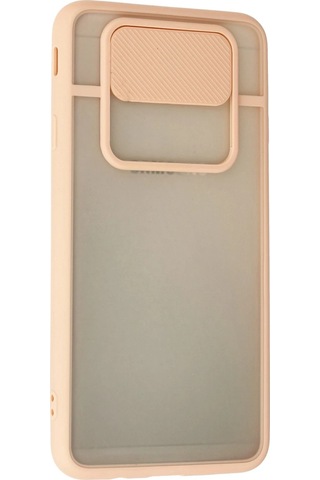 Newface Samsung Galaxy Uyumlu J7 Prime Kılıf Palm Buzlu Kamera Sürgülü Silikon Semeglbl - 28 - Pembe