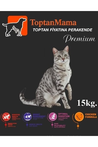 Toptan Mama Kuzu Etli Yetişkin Kedi Maması 15 KG Toptan Mama Kuzu Etli Yetişkin Kedi Maması 15 KG