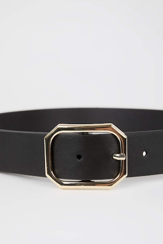 Defacto Kadın Dikdörtgen Toka Suni Deri Jean Kemeri Y5990aznsbk27 Siyah