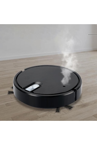 Suntek Profesyonel Otomatik Elektrikli Süpürge Robotu Siyah