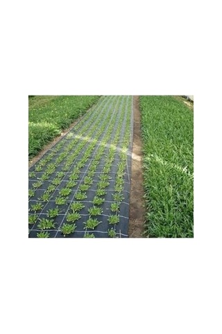 3x10 Metre Boyutunda Siyah Jüt Taban Örtüsü, Sera Ve Bahçe Kullanımı İçin