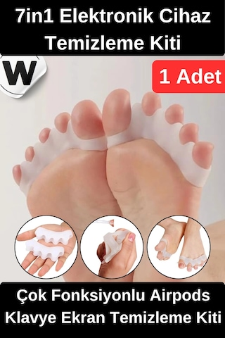 Parmak Ayırıcı Silikon Hallux Valgus Gece Ateli Ortopedik Ayak Parmak Ayırıcı Kemik Düzeltici Makar