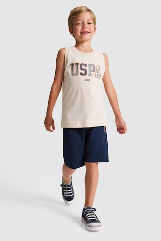 U.S. Polo Assn. Erkek Çocuk Bej Pijama Takım 50328629-vr011