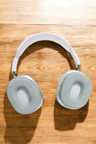 P9 - 836 - Plus Kablosuz Kulak Üstü Bluetooth Kulaklık Beyaz Mikrofonlu Kulaküstü - Ece-umay - Kablosuz Kulaklık