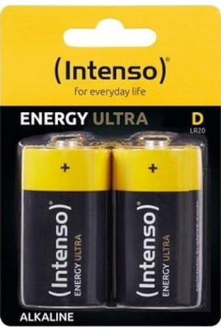 Intenso Energy Ultra Lr20 Alkalin Büyük Boy D Pil 2'li