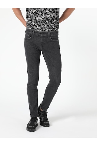Colin's 041 Danny Düşük Bel Dar Paça Slim Fit Jean Erkek Jean Pantolon CL1052088_Q1.V1_DN41235 Çok Renkli