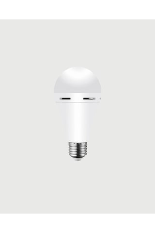 Şarjlı Led Ampul 30 Watt Soğuk Beyaz E27 Duy Çok Renkli